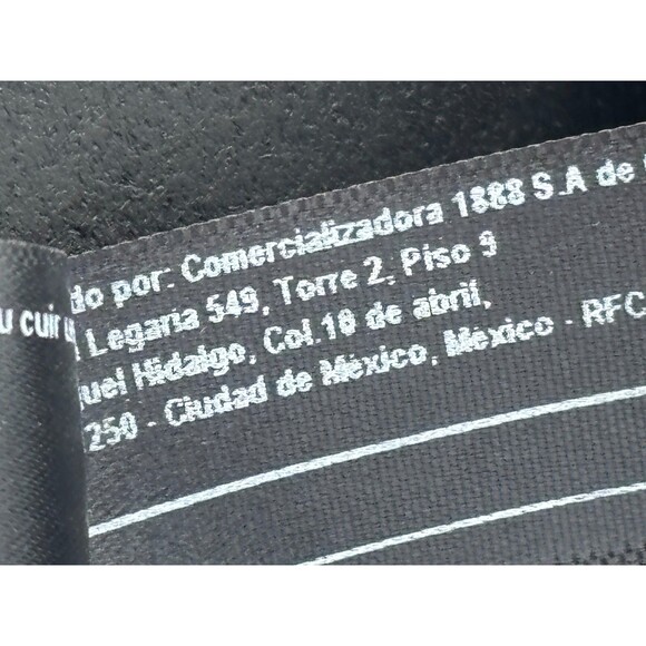 BA&SH Wide Cow Leather Belt Black Noir 1544-5144 Made in Italy US 29.5 Sm/Md EUC - Picture 16 of 16